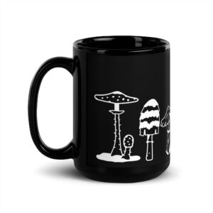 Black Glossy Mug