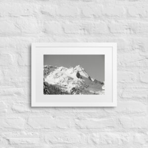 Framed poster 12" X 16"