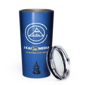 Tapered stainless steel tumbler